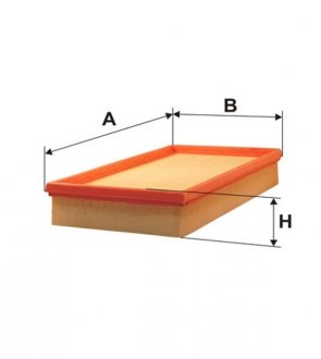 Фото автозапчастини фільтр повітря WIX FILTERS WA6618
