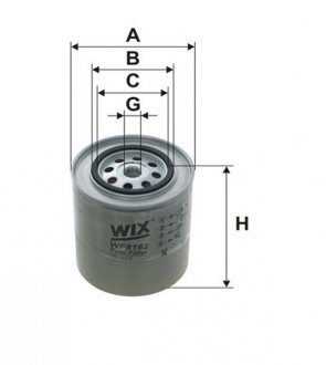 Топливный фильтр BMW 3(E30), 5(E34) 2.4D 09.85-06.93 WIX FILTERS WF8162 (фото 1)