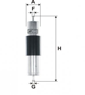 Паливний фільтр BMW X5 (E53); MINI (R50, R53) 1.4D/3.0D 06.03-09.06 WIX FILTERS WF8303
