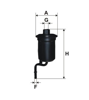 Фото автозапчастини wix фільтр паливний WIX FILTERS WF8376