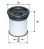 Фото автозапчастини паливний фільтр CHEVROLET CAPTIVA; JEEP CHEROKEE, GRAND CHEROKEE, GRAND CHEROKEE IV; LANCIA THEMA; OPEL ANTARA A 2.0D-3.0D 01.10- WIX FILTERS WF8506 (фото 1)