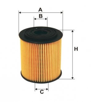 Масляный фильтр, Материал фильтра, наружный диаметр: 72, FIAT 500X, LINEA, TIPO; JEEP RENEGADE; MINI (R50, R53), (R52) 1.6 06.01- WIX FILTERS WL7300