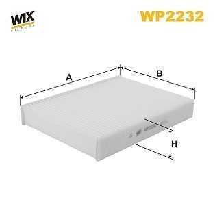 (K1438) WIX FILTERS WP2232