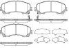 Фото автозапчастини колодки гальмівні диск. перед. (Remsa) Nissan X-Trail (14-), Infiniti Q50 (13-) WOKING P15073.12 (фото 1)