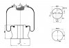 Фото автозапчасти пневмоподушка (с мет стаканом) SCANIA 4 (1386200, 1370744) WUBERTECH 06200K (фото 1)