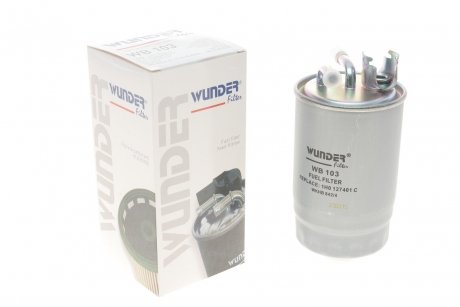 Фильтр топливный Volkswagen T4 1.9-2.5TDI -03 WUNDER WB 103 (фото 1)