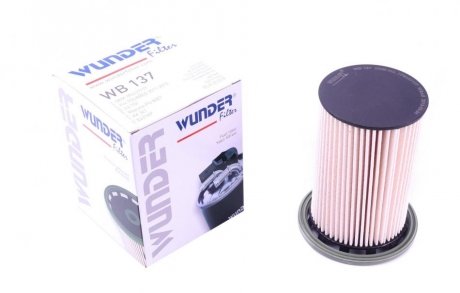 Фільтр паливний Volkswagen Touareg/Porsche Cayenne 3.0-4.2D 10- WUNDER WB 137