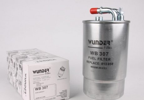Фильтр топливный Opel Corsa D 1.3CDTI 06- WUNDER WB 307 (фото 1)