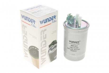 Фильтр топливный Fiat Doblo 1.9JTD 01- WUNDER WB 651 (фото 1)