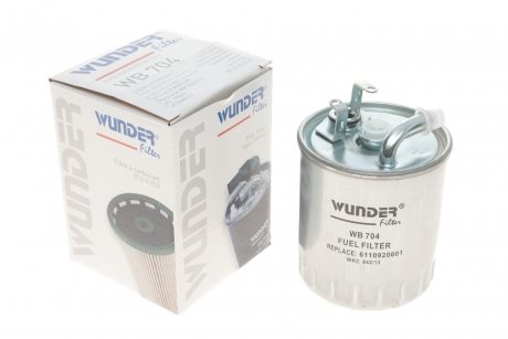 Фільтр паливний Mercedes Sprinter/Vito CDI WUNDER WB 704 (фото 1)