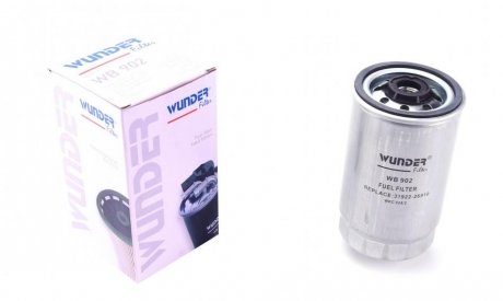 Фильтр топливный Hyundai Accent 1.5 CRDI/Kia Sorento 2.0-2.5 CRDI WUNDER WB 902 (фото 1)