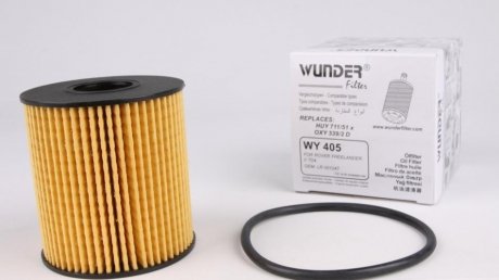 Фильтр масляный Ford Transit/Citroen Jumper 2.2HDI/2.4TDCi 06-/Peugeot 2.0HDI 03- (снят с производс) WUNDER WY 405 (фото 1)