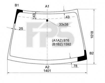 Фото автозапчасти лобовое стекло MITSUBISHI COLT 04-12 Z30 XINYI GS 4809 D16