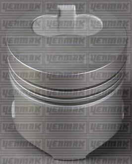 Фото автозапчасти поршень Citroen Berlingo 1.9D 98-11 (82.80mm/+0.60) YENMAK 3103878060 (фото 1)