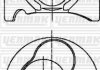 Фото автозапчастини поршень с кольцами і пальцем (3-й / 4-й цил !!!) (размер отв. 79.51 / STD) VW, AUDI, SKODA 1,9TDI (1Z) YENMAK 31-04306-000 (фото 1)