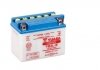 Фото автозапчастини мото 12v 4,2ah yumicron battery yb4l-b(сухозаряжений) пусковий струм 45 (en) габарити 121х71х93 YUASA YB4LB (фото 1)