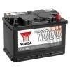 Аккумуляторная батарея 12V 70Ah/640A YBX1000 CaCa (стандарт P+) 278x175x190 B13 (стартер) YUASA YBX1096 (фото 1)