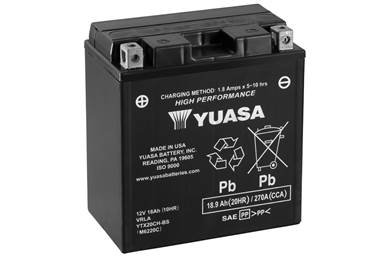 Мотоакумулятор YUASA YTX20CH-BS