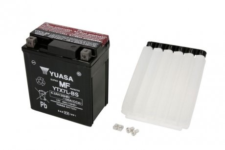 Фото автозапчасти акумулятор YUASA YTX7LBSYUASA