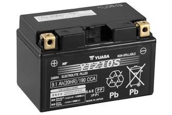 Фото автозапчасти мото 12v 9,1ah high performance mf vrla battery (gel) YUASA YTZ10S