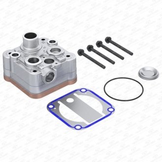 Фото автозапчасти головка компрессора в сборе KNORR, MAN TGA без вала отбора мощности с болтами Yumak RK.01.260.20