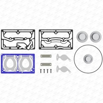 Фото автозапчасти ремкомплект прокладок с клапанами WABCO, Renault Premium 440, VOLVO B12 Bus Yumak RK.01.352