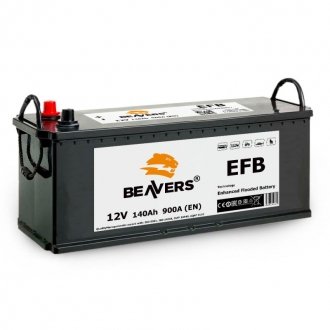 Аккумулятор 6СТ-140 (L+) BEAVERS EFB 900А ZAP 6СТ-140 (L+) BEAVERS EFB (фото 1)