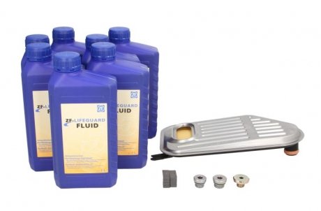 Гідравлічний фільтр коробки передач, сальники, з маслом (5 HP 19) BMW 3 (E46), 5 (E39), 7 (E38), Z4 (E85) 2.0-3.0 08.95-12.07 ZF 1060.298.070