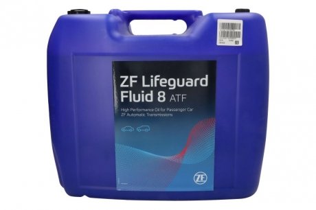 Трансмиссионное масло LifeguardFluid 8 (20л) ZF 5961.308.147