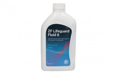 Масло АКПП Lifeguard Fluid 8, S671090311 ZF S671.090.312 (фото 1)
