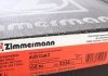 Диск тормозной (задний) Audi A6 06-11 (330х22) (с покрытием) (вентилируемый) ZIMMERMANN 100.3336.20 (фото 6)