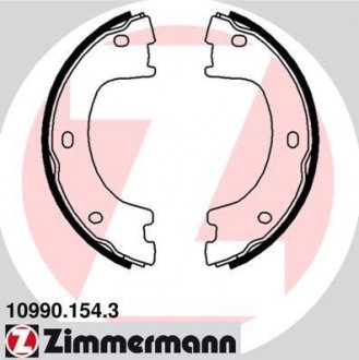 Комплект тормозных колодок, стояночная тормозная система ZIMMERMANN 10990.154.3 (фото 1)