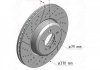 Диск гальмівний (передній) BMW 1 (F20)/3 (F30/F80)/4 (F32/F82) 11- (370x30) (з покриттям) (вент.) ZIMMERMANN 150.2905.20 (фото 2)