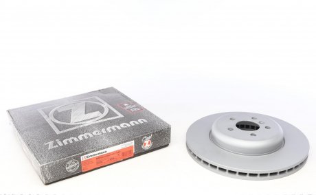 Диск тормозной (передний) BMW 5 (G30) 530/540i 16- (348х30) (с покрытием) (вент.) ZIMMERMANN 150.2956.20