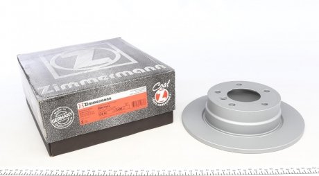 Диск тормозной (задний) BMW 1 (E87) 04-11 (280x10) (с покрытием) (полный) ZIMMERMANN 150.3425.20 (фото 1)