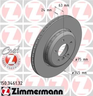 Фото автозапчасти автозапчасть ZIMMERMANN 150346132