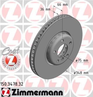 Фото автозапчасти автозапчасть ZIMMERMANN 150347832