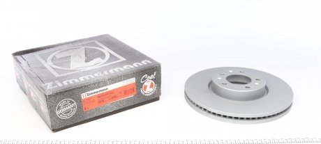 Диск тормозной (передний) Citroen Jumpy/Peugeot Expert 16- (304x28) (с покрытием) (вентилируемый) ZIMMERMANN 180.3033.20