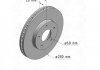 Диск тормозной (передний) Nissan Almera/Primera/X-Trail 01-13 (280x28) (с покрытием) (вентилируемый) ZIMMERMANN 200.2515.20 (фото 2)