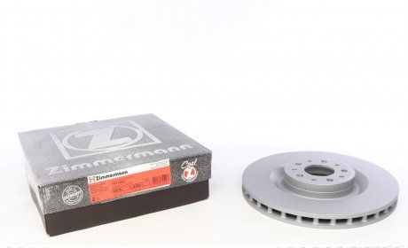 Диск тормозной (передний) Fiat Doblo 10-/Opel Combo 12- (305x28) (с покрытием) (вентилируемый) ZIMMERMANN 230.2380.20 (фото 1)