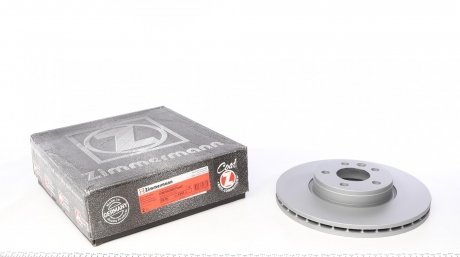 Диск тормозной (передний) Volkswagen T4 96-03 (313x26) (с покрытием) (вентилируемый) ZIMMERMANN 250.1347.20 (фото 1)