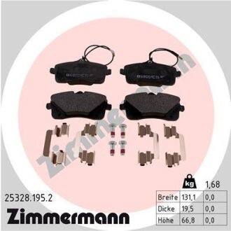 Фото автозапчастини автозапчасть ZIMMERMANN 253281952