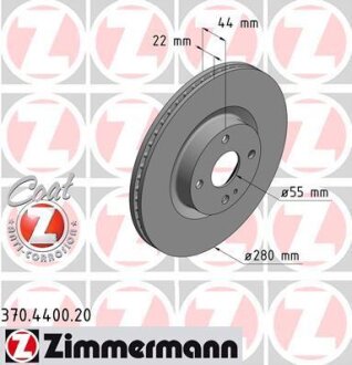 Фото автозапчасти автозапчасть ZIMMERMANN 370440020