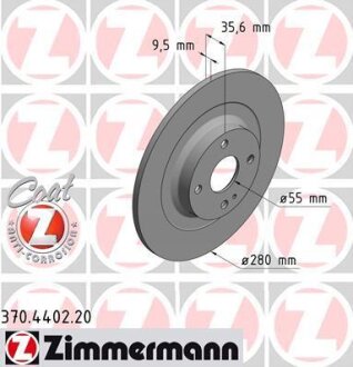 Фото автозапчасти автозапчасть ZIMMERMANN 370440220