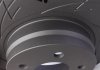 Диск тормозной (задний) Mercedes C-class (W204) 07-14 (300x10) (с покрытием) (с прорезом) (полный) ZIMMERMANN 400.3656.53 (фото 2)