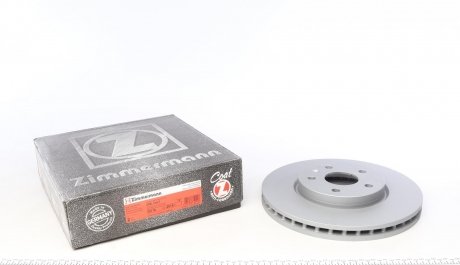 Диск гальмівний (передній) Opel Insignia A 08- (321x30) (з покриттям) (вентильований) ZIMMERMANN 430.2615.20 (фото 1)