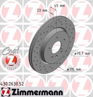 Фото автозапчасти автозапчасть ZIMMERMANN 430263052