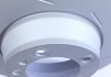 Диск тормозной (задний) Porsche Panamera 09-16 (правый) (330x28) (с покрытием) (с прорезом) (вентилир.) ZIMMERMANN 460.1583.20 (фото 4)