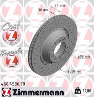 Фото автозапчастини автозапчасть ZIMMERMANN 460453670