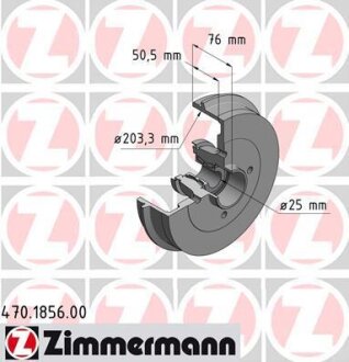 Фото автозапчастини автозапчасть ZIMMERMANN 470185600